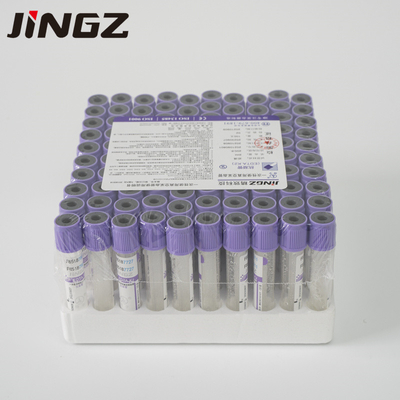 2-10ml ιώδεις Vacuum γυαλιού ντυμένοι Edta σωλήνες συλλογής αίματος της PET