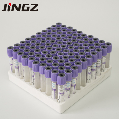 2-10ml ιώδεις Vacuum γυαλιού ντυμένοι Edta σωλήνες συλλογής αίματος της PET