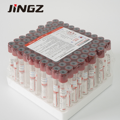 Κανένας πρόσθετος σαφής σωλήνας 0.5ml-10ml αίματος κόκκινων κορυφών
