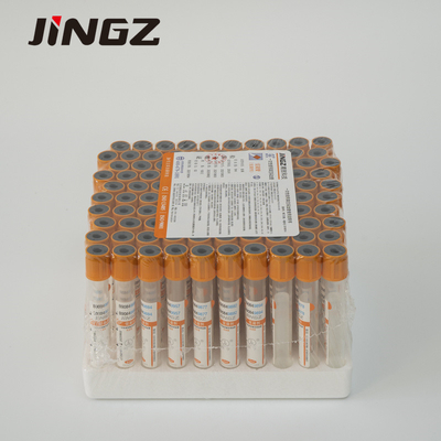 Σωλήνας 2ml-6ml συλλογής δειγμάτων αίματος ενεργοποιητών θρόμβων πηκτικών κόκκινων κορυφών