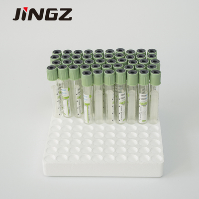 Πλαστικός σωλήνας 13×75mm ηπαρίνη Vacuum συλλογής δειγμάτων αίματος νατρίου 4ml