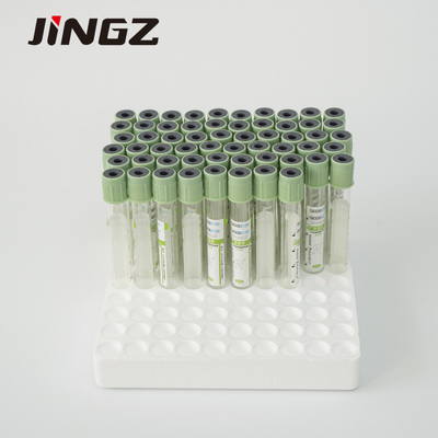 ISO9001 ανοικτό πράσινο σωλήνας 13×75mm συλλογής δειγμάτων αίματος ΚΑΠ