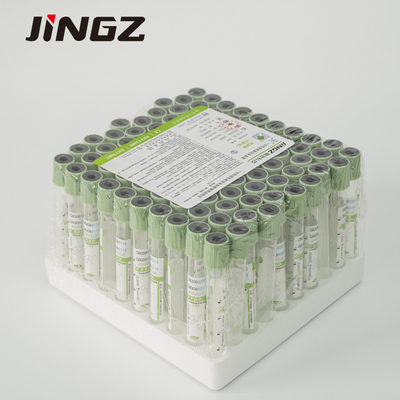 Πλαστικός σωλήνας 13×75mm ηπαρίνη Vacuum συλλογής δειγμάτων αίματος νατρίου 4ml