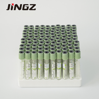 Πλαστικός σωλήνας 13×75mm ηπαρίνη Vacuum συλλογής δειγμάτων αίματος νατρίου 4ml