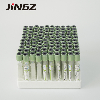 ISO9001 ανοικτό πράσινο σωλήνας 13×75mm συλλογής δειγμάτων αίματος ΚΑΠ
