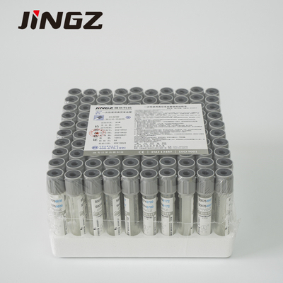 σωλήνες εξαγωγής αίματος 13×100mm για τη δοκιμή γλυκόζης ζάχαρης αίματος νηστείας