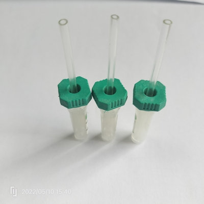 8*45mm Lithium Heparin Mini Tubes Green Micro Non Vacuum Tube με σωλήνα