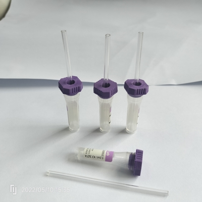 Τριχοειδής EDTA σωλήνας 0.25ml-1ml πορφυρή ΚΑΠ Vacuum συλλογής αίματος μικροϋπολογιστών