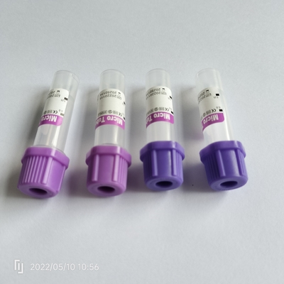 EDTA μικροϋπολογιστών αντιπηκτικών PP Lavender αποθήκευσης αίματος σωλήνων κορυφή