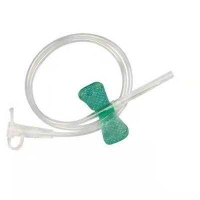 Τεστ αίματος Green Butterfly Needle Butterfly Winged Infusion Set 21g 22g 23g