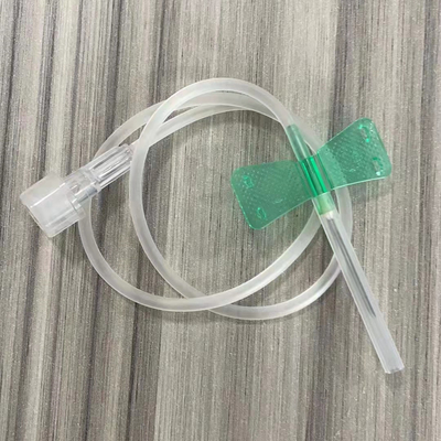 Τεστ αίματος Green Butterfly Needle Butterfly Winged Infusion Set 21g 22g 23g