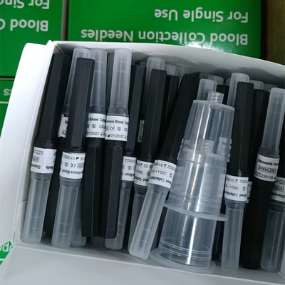 Black Vacuum Needle 22g Multi Sample Blood Collection Needle with Holder