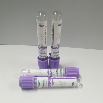 EDTA γυαλιού κενός 2ml Edta K3 Vacuum σωλήνων σωλήνας στην κλινική αιματολογία