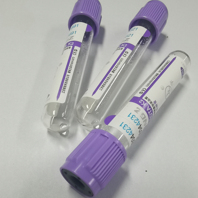 EDTA γυαλιού κενός 2ml Edta K3 Vacuum σωλήνων σωλήνας στην κλινική αιματολογία