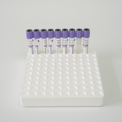 Edta CE επικυρωμένος ο ISO K3 σωλήνας δοκιμής Vacuum 0.5ml-10ml πορφυρός τοπ