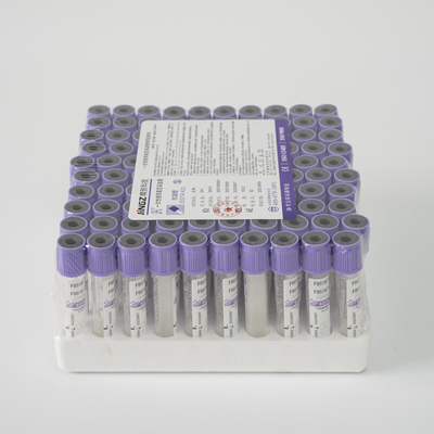 Λάβανδα K2 EDTA Tube Draw Volume 1ml-10ml Για συλλογή αίματος