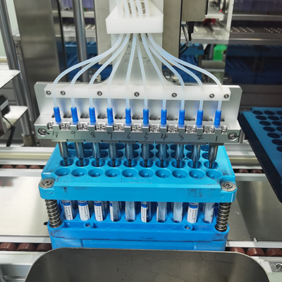 CE ISO13485 ανοικτό μπλε σωλήνας κιτρικού άλατος νατρίου 3 μιλ. αίματος σωλήνων συλλογής