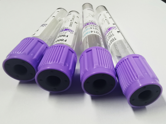 EDTA 13*75mm K3 Lavender τοπ Vacuum σωλήνων συλλογής αίματος