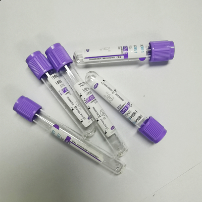 EDTA 13*75mm K3 Lavender τοπ Vacuum σωλήνων συλλογής αίματος