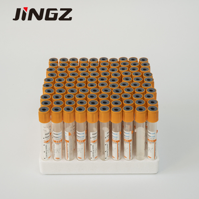 4ml σωλήνας ενεργοποιητών θρόμβων ορών κόκκινων κορυφών για τη δοκιμή πήξης