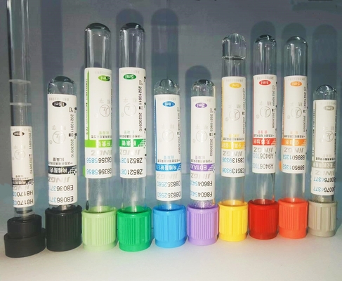Κενή ικανότητα τύπων 0.25-10ml σωλήνων αίματος σύμφωνα με τη θάλασσα - κενός σωλήνας επιπέδων μη