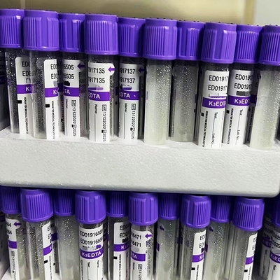 Κενός EDTA σωλήνας 12/18 δειγμάτων αίματος ράφια ανά πρόσθετη ουσία χαρτοκιβωτίων 3.2mg/ml