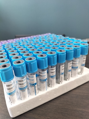 χονδρικός πωλήσεις σωλήνας Vacuum Clot Activator Medical vacuum blood collection tube σωλήνες εξέτασης αίματος για το νάτριο κιτρικό