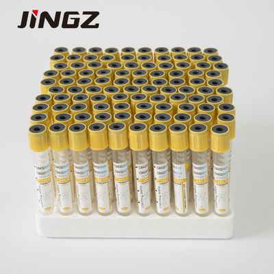Εργοστάσιο ζεστές πωλήσεις Κίτρινο Cap Gel θρόμβος ενεργοποιητή Διάλεξη αίματος σωλήνες Αντιεγγυητικό σωλήνα SST σωλήνα