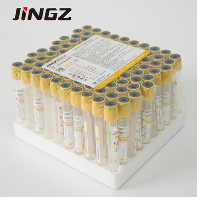 Εργοστάσιο ζεστές πωλήσεις Κίτρινο Cap Gel θρόμβος ενεργοποιητή Διάλεξη αίματος σωλήνες Αντιεγγυητικό σωλήνα SST σωλήνα