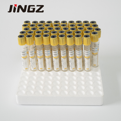 Ιατρικός σωλήνας συλλογής αίματος κενού 2-10 ml Gel σωλήνας με κίτρινο πάνω