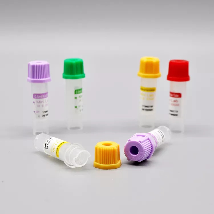 EDTA μικροϋπολογιστών χρήσης 0.5ml παιδιών σωλήνες 8*45mm μη κενό για το νοσοκομείο