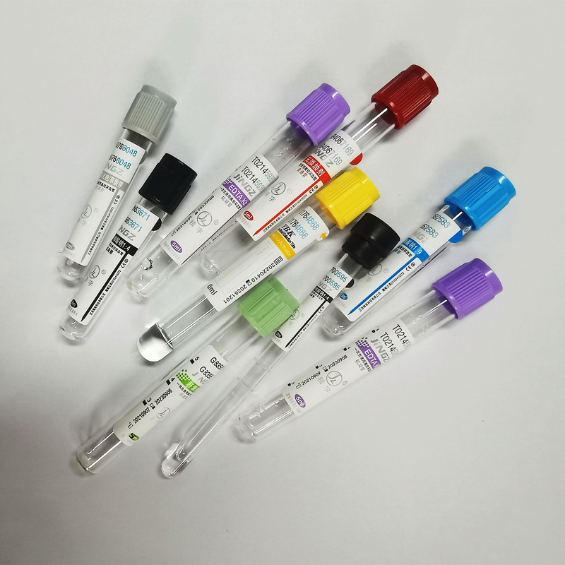 EDTA JINGZ 0.5ml-10ml K2 σωλήνας για το κενό εξετάσεων αίματος σύμφωνα με το ύψος