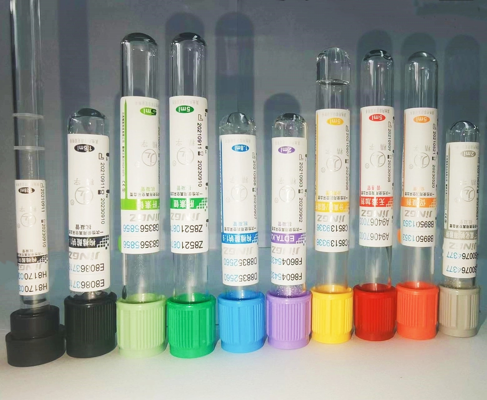 Κενή ικανότητα τύπων 0.25-10ml σωλήνων αίματος σύμφωνα με τη θάλασσα - κενός σωλήνας επιπέδων μη
