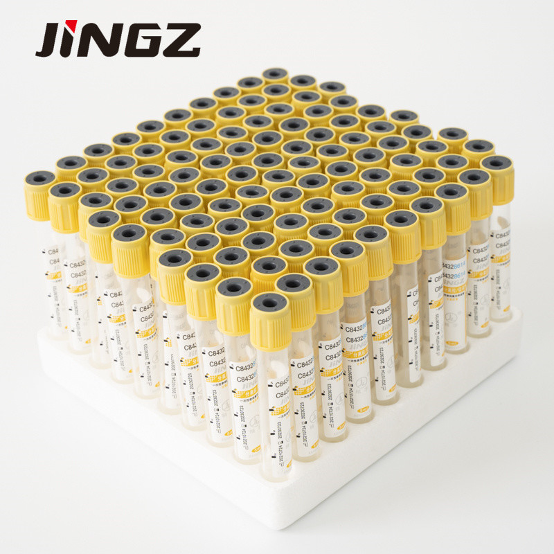 Εργοστάσιο ζεστές πωλήσεις Κίτρινο Cap Gel θρόμβος ενεργοποιητή Διάλεξη αίματος σωλήνες Αντιεγγυητικό σωλήνα SST σωλήνα